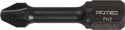 Broca de impacto en cruz Rotec ph3 1 4x30mm | 10 piezas
