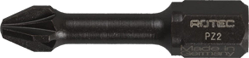 Punta a percussione a croce Rotec pz2 1 4x30mm | 10 pezzi