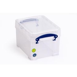 Caja de CD caja realmente útil tapa de plástico 245x180x160mm