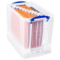 Papierdoos archiefoplossing realy useful box 225x395x290mm 19l 5 riemen deksel