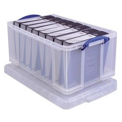 Caja de archivo solución caja realmente útil 440x710x310mm 64l tapa apilable