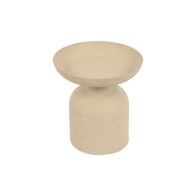 Candeliere Countryfield su base beige 10x10x11 cm