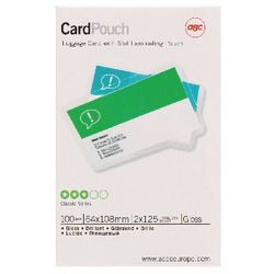 Buste per laminazione GBC Card 64x108 mm 2 x 125 (250) micron