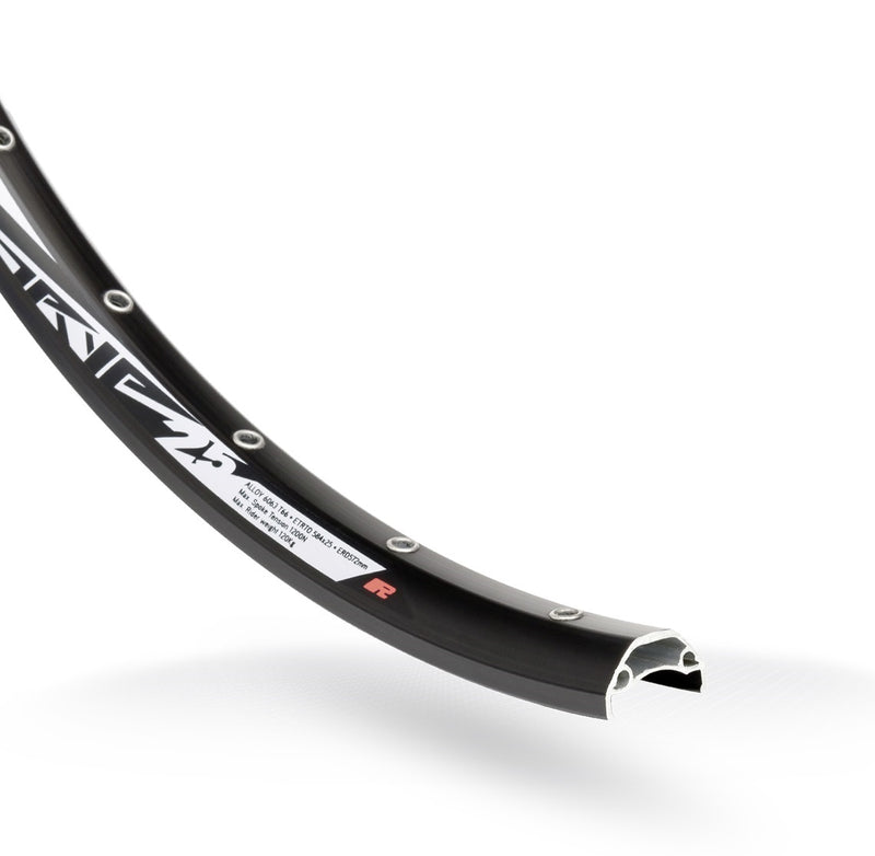 Rodi Velg Tryp 25 27,5 584 X 25C Alluminio 32 Hole Disco Nero