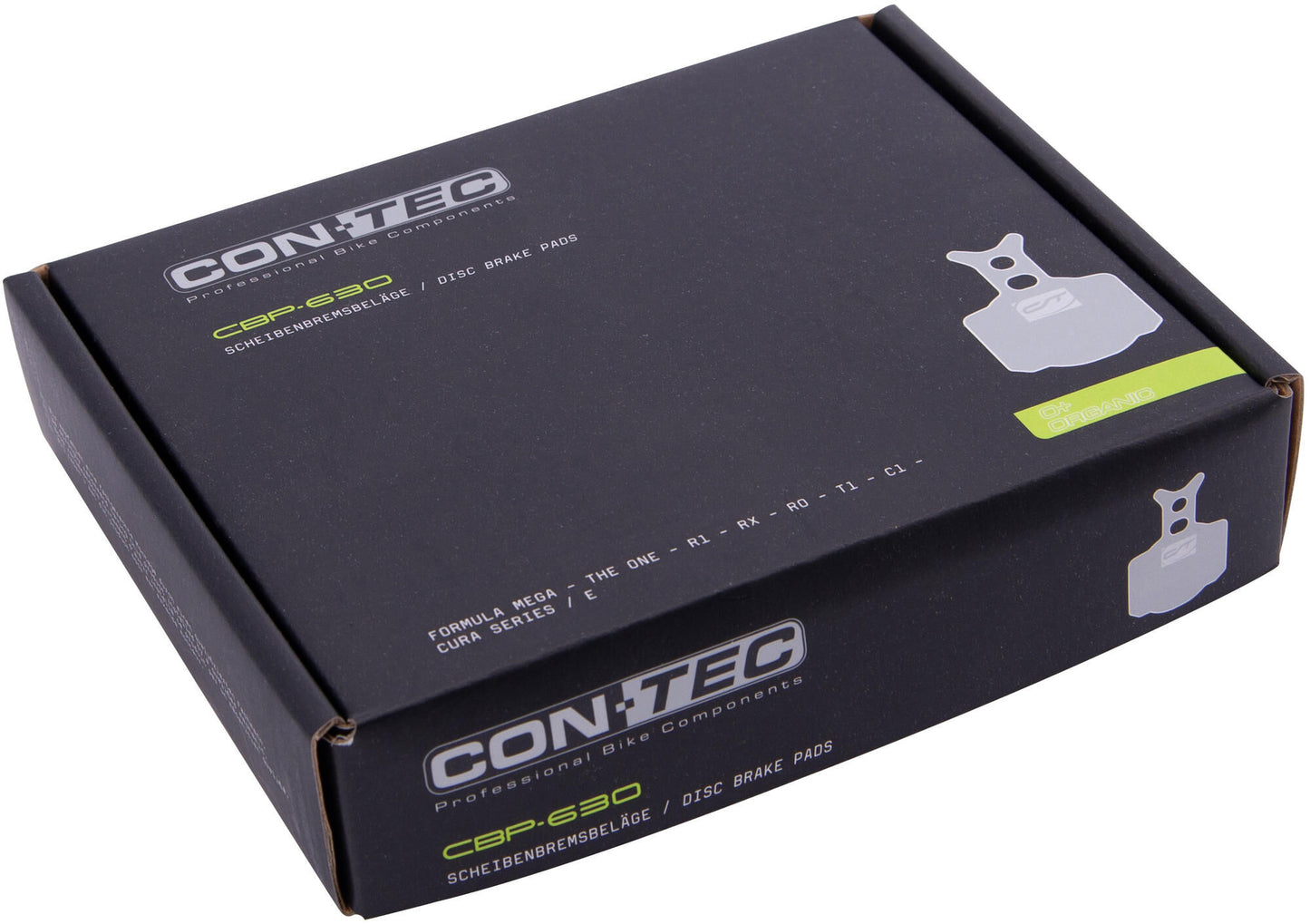 Contec CT Disc BrakePad BP-630 Organic, Box 25Pr