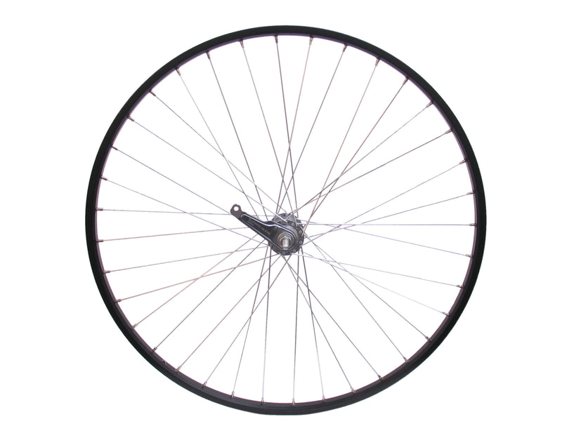 Rueda trasera Shimano 28 x 1 4 Remubo de aluminio negro