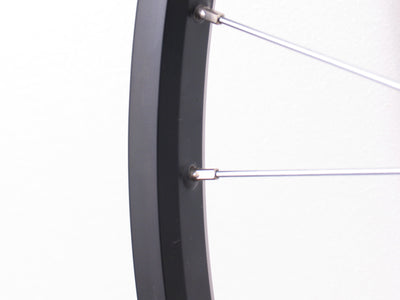 Achterwiel 28 x 1 4 aluminium Freewheel QR zwart