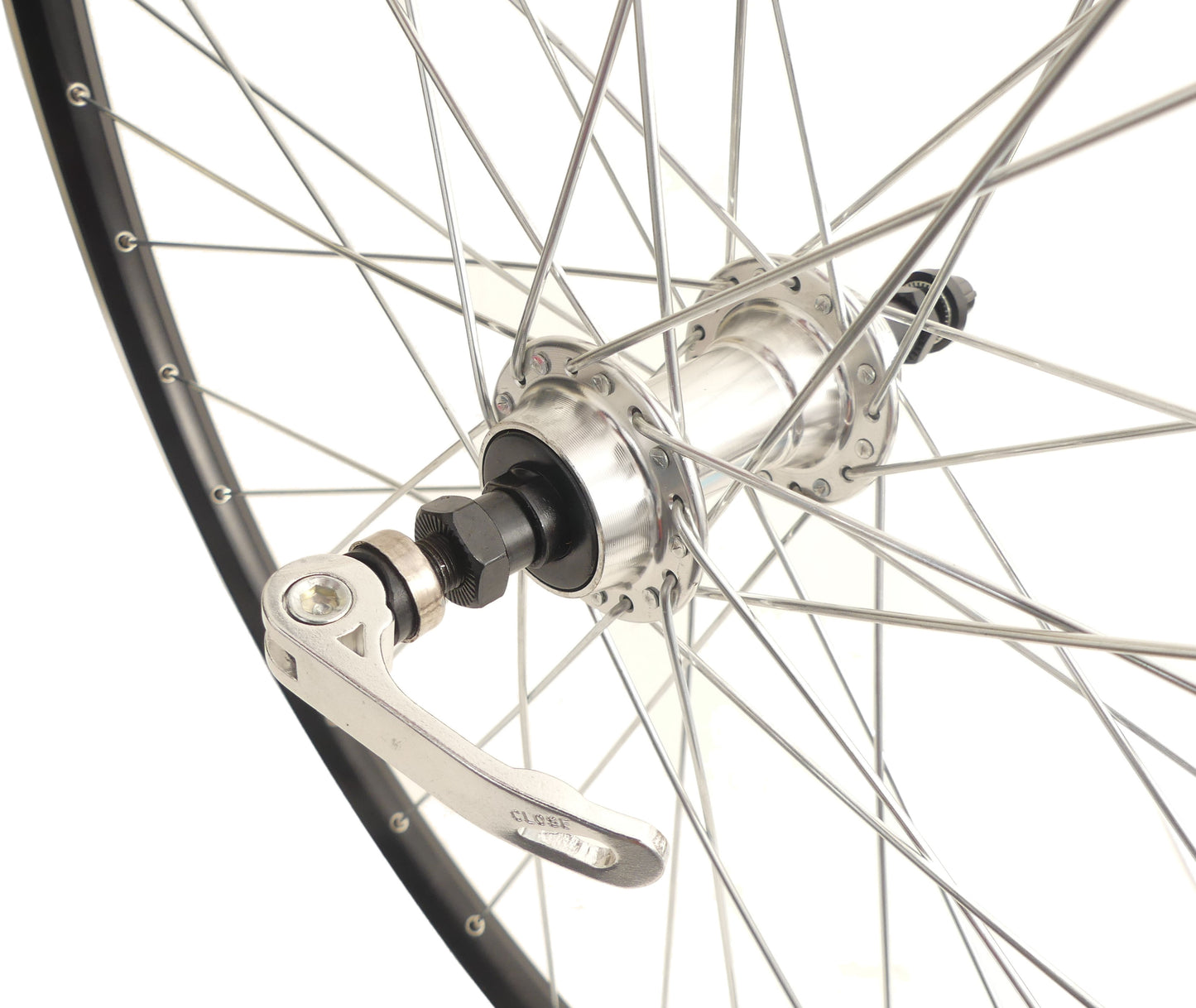 Rueda trasera 28 622x19c Zac 19 Rim con rueda libre de 7 8 velocidades y tensor rápido negro