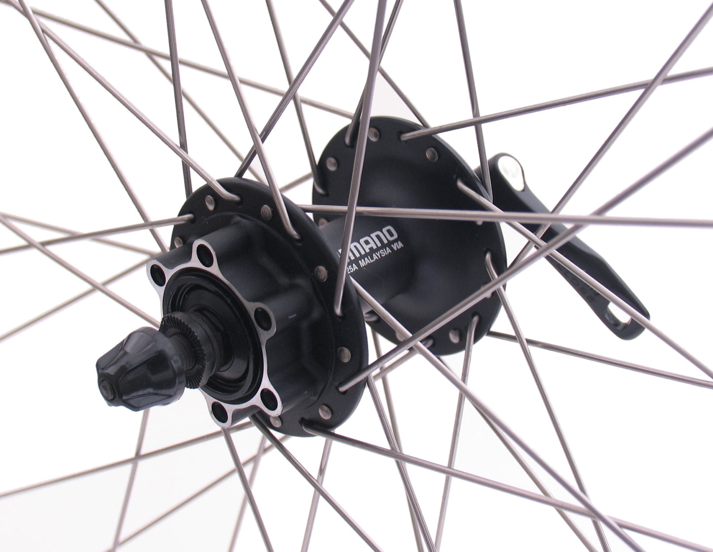 Rueda delantera Shimano 28 29 622x19c Andra 30 RIM con cubo FH-M525 para 6 pernos disco de freno negro