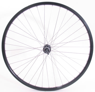 Ruota anteriore Shimano 28 29 622x19c Andra 30 bordo con mozzo FH-MT200 per disco freno di blocco centrale nero