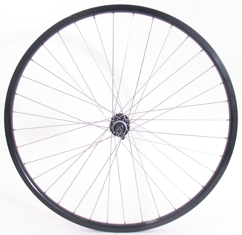 Rueda delantera Shimano 28 29 622x19c Andra 30 RIM con cubo FH-MT200 para el disco de freno de bloqueo central negro