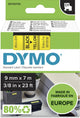 Etichette Dymo originali d1 | testo nero su etichetta gialla | 9 mm x 7 m | etichette autoadesive per la stampante per etichette Label Manager | prodotto in Europa
