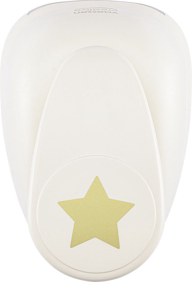 Vaessen creative pons - figuurpons - ster - 6,7 x 7,2 cm