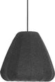 Eglo barlaston hanglamp - e27 - ø 35 cm - zwart|grijs - uitwasbaar textiel