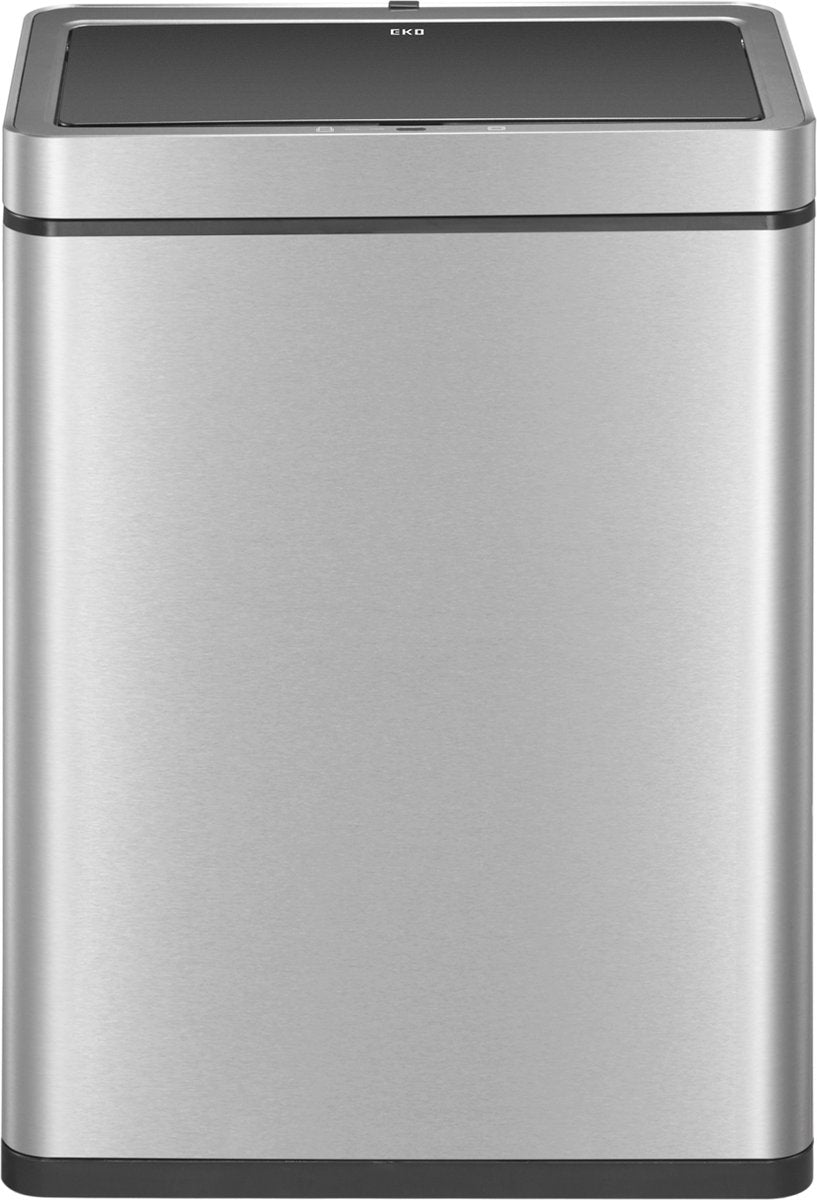 Eko - reciclador con sensor mirage plus 30+30 litros - plástico de acero inoxidable - acero inoxidable mate - cubo de basura