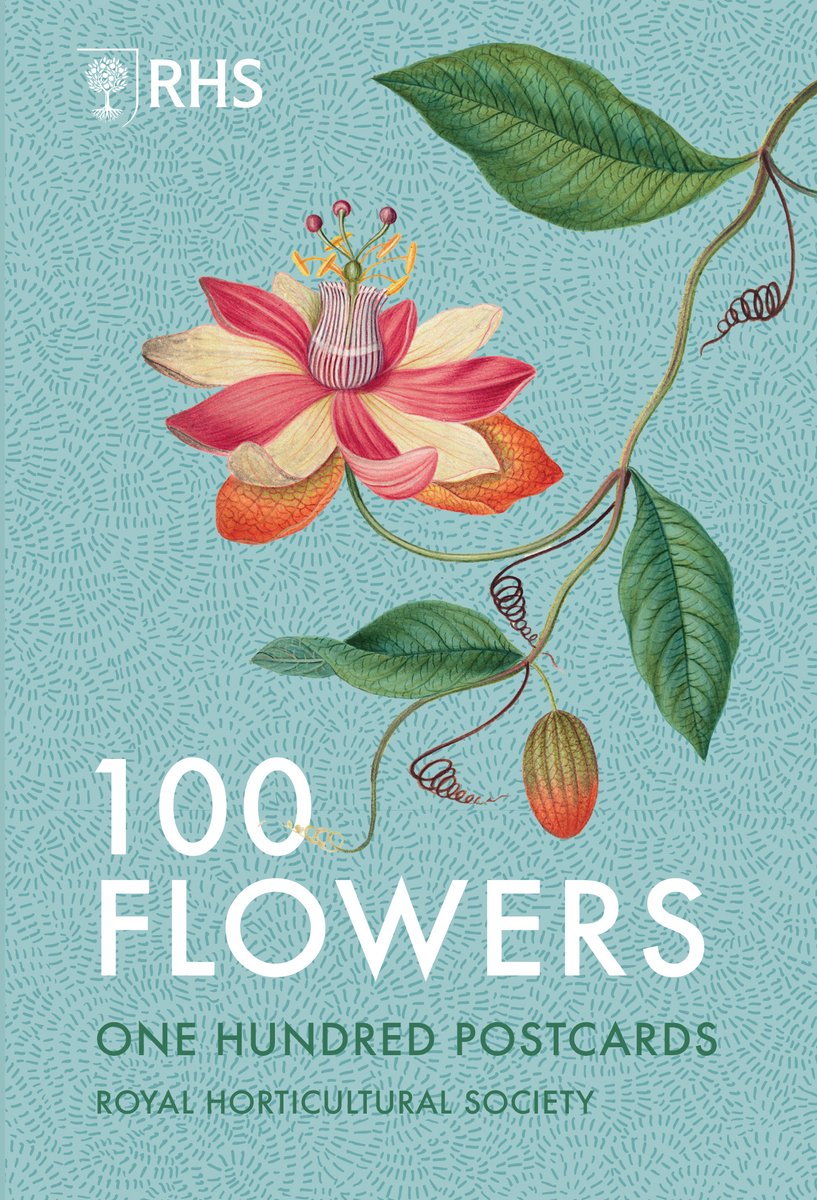 100 fiori e cento cartoline della Royal Horticultural Society