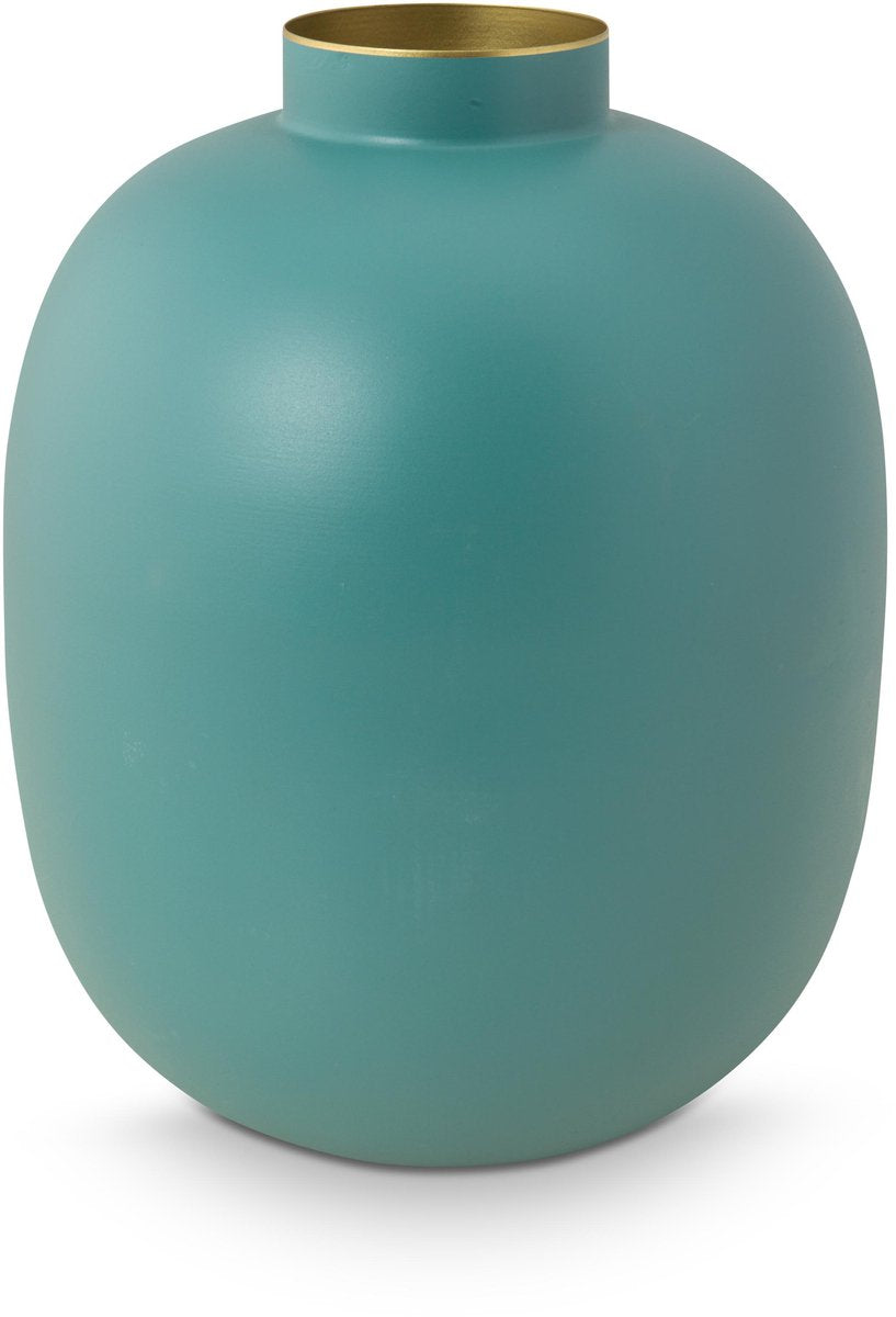 Pip studio - vaso - azzurro - ferro - 25x32cm