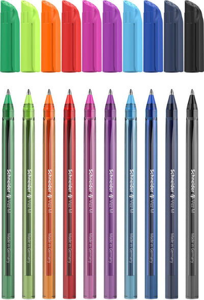 Schneider writing instruments schneider ballpoint pen - vizz - m - 10 pieces in case - s-102290