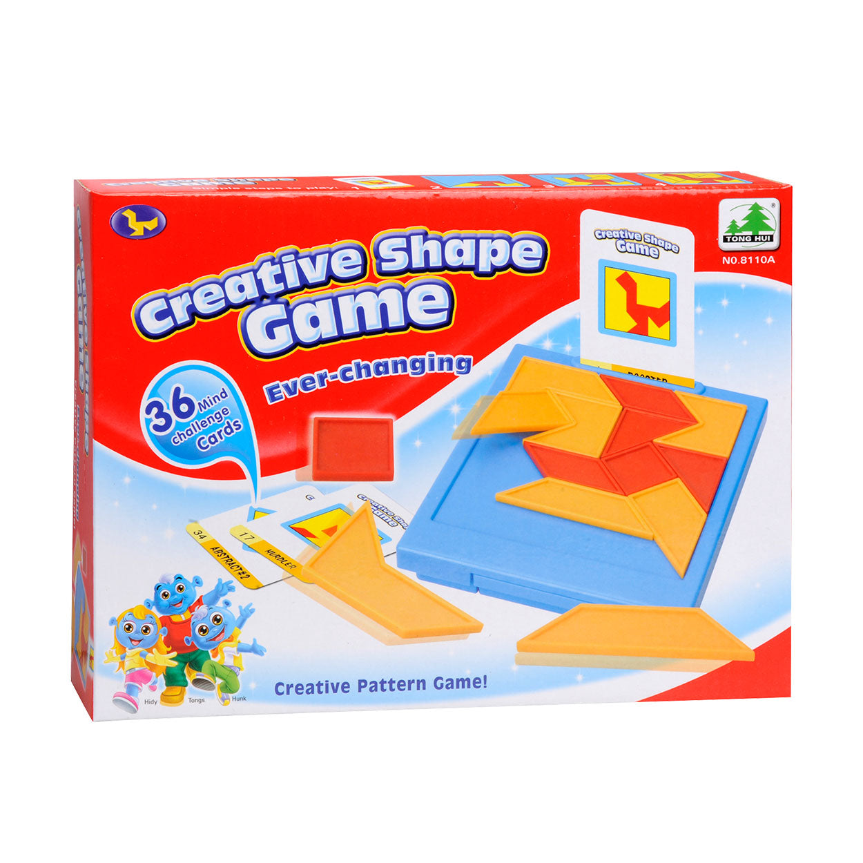 Puzzle tangram deluxe