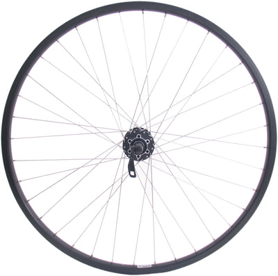 Ruota posteriore Shimano 26 559x19c Andra 30 con FH-M525 8 9 Hub a 10 velocità per 6 bulloni Disco freno nero