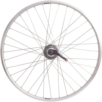 Shimano Achterwiel 28 622 x 19C ZAC19 velg met Nexus 7 remnaaf zilver