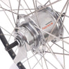 Rueda trasera Shimano 28 622 x 19c Zac19 Rim con Nexus 7 Retire la plata negra
