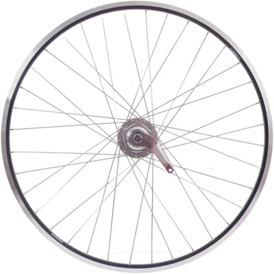 Ruota posteriore Shimano 28 622 X 19C ZAC19 RIM con Nexus 7 Rimuovere l'argento nero