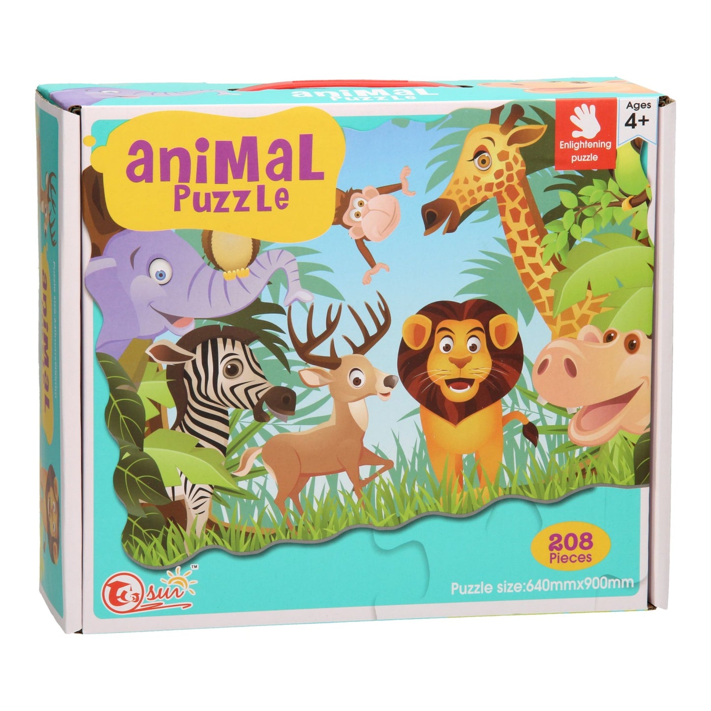 - Animali allegri puzzle puzzle XL 208st.