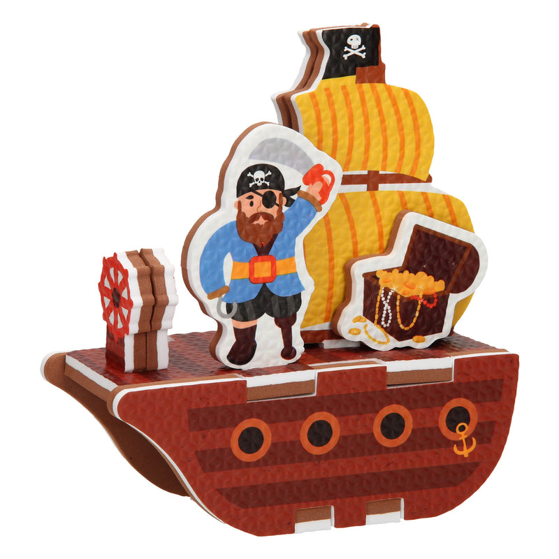 Espuma mala piratenboot 3d