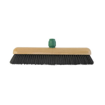 Betra zaalbezem gemengd haar met steelhouder (30 cm)
