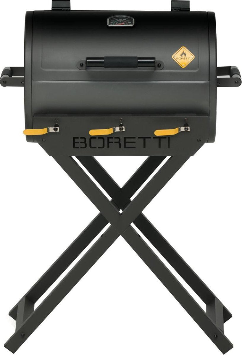 Boretti addizio gasbarbecue - 3 branders - grilloppervlak 41 x 59 cm - antraciet