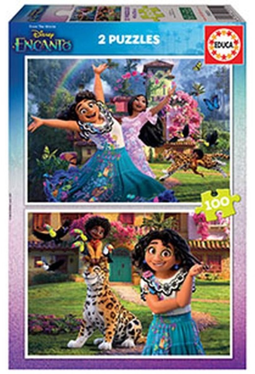 Educa - puzzel - 2 x 100 stuks - disney encanto