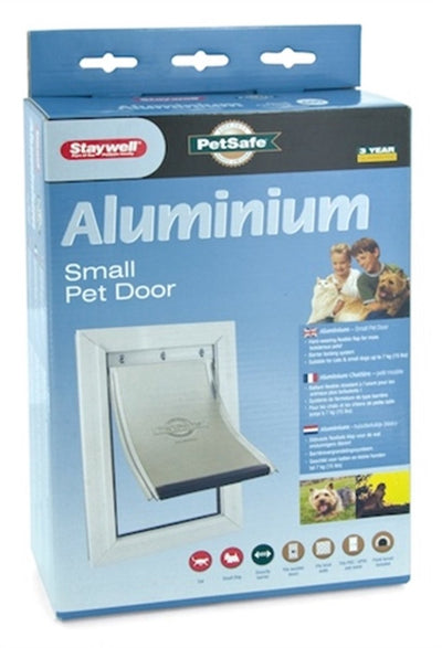 Petsafe cat flap up to 7 kg aluminum white