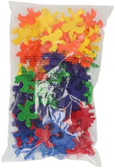 Figure da costruzione colorate - 36 pz.