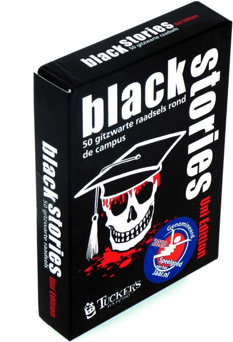 Gioco di carte Tucker's Fun Factory Black Stories - università