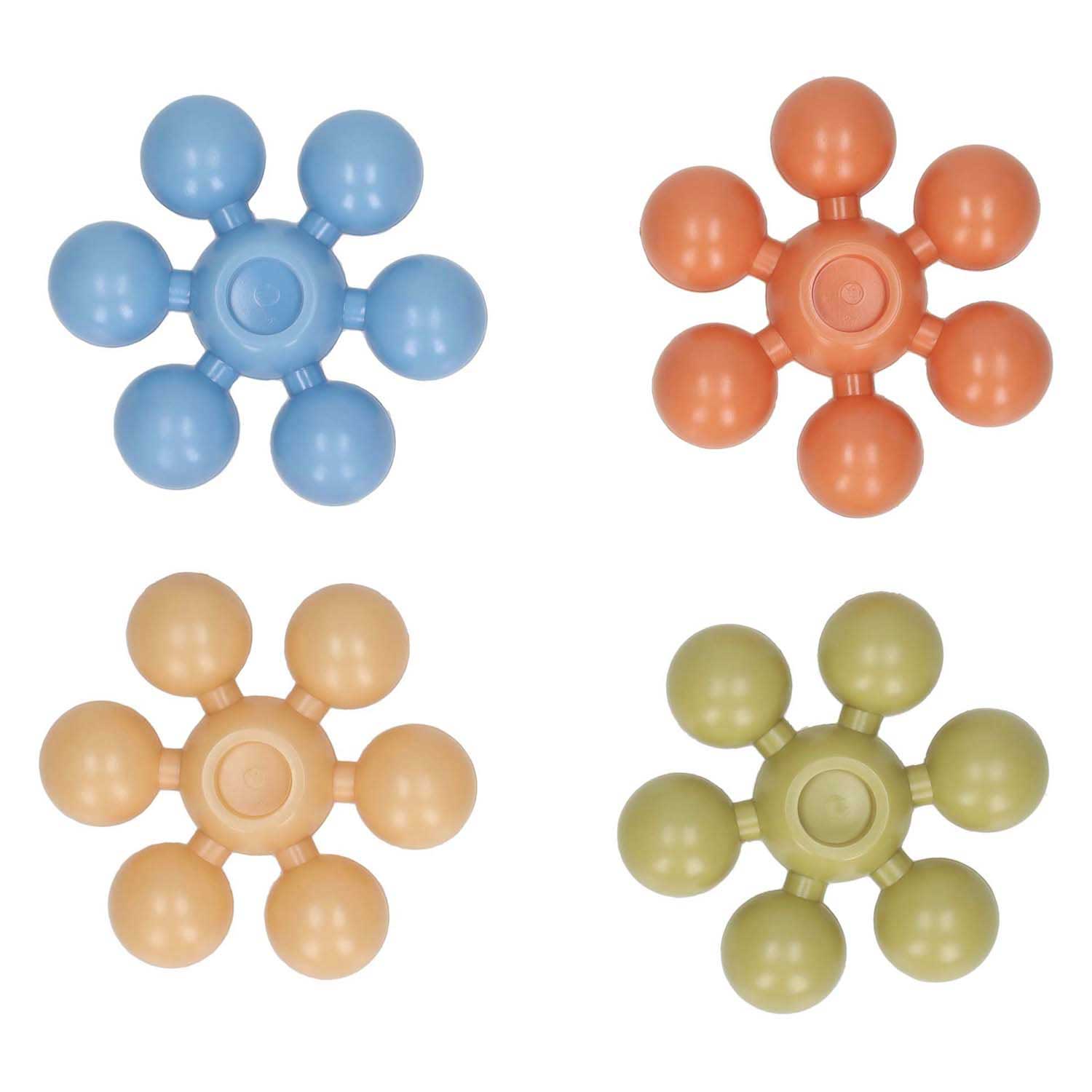 Connettori colorati a forma di stella - 20 pz.