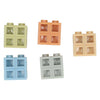 Bloques de rejilla enlazables colores naturales - 300 uds.