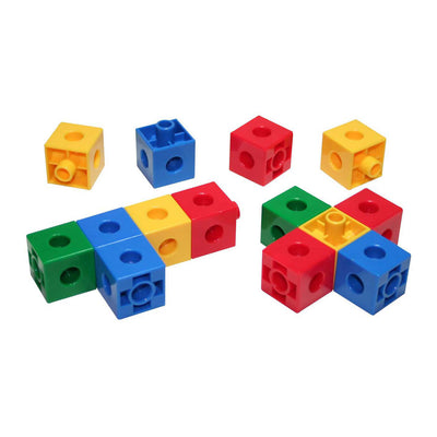 Set da costruzione Lobbes blocchi di collegamento - 6 colori - 300 pz