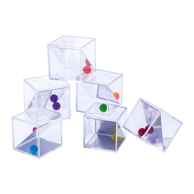 Blocchi specchio trasparenti Lobbes - 5 cm - 18 pz