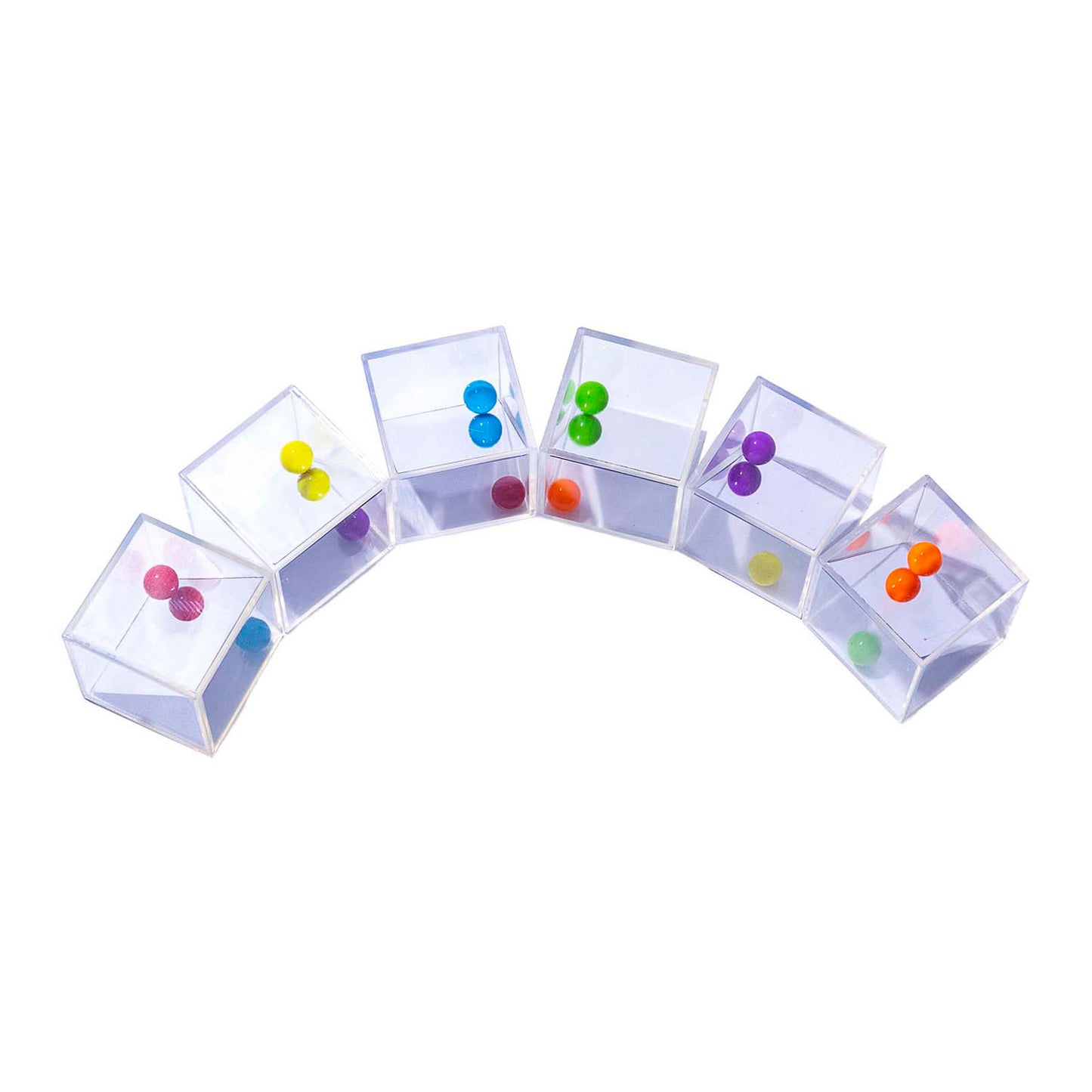 Blocchi specchio trasparenti Lobbes - 5 cm - 18 pz