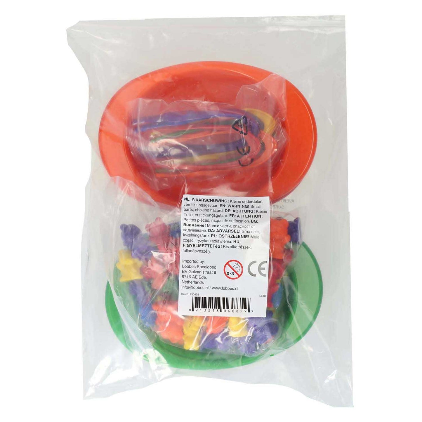 Set selezione Lobbes con 6 ciotole colorate
