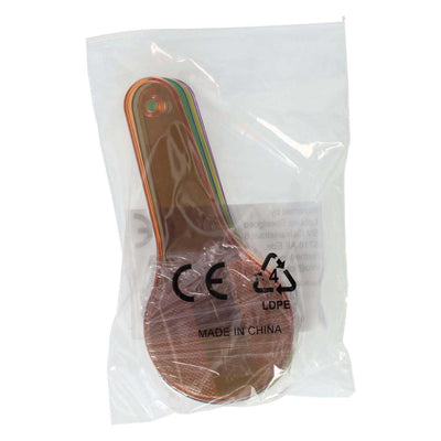 Palette colorate trasparenti - 6 pz.