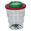 Frasco de insectos con lupa