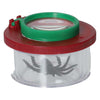 Frasco de insectos con lupa