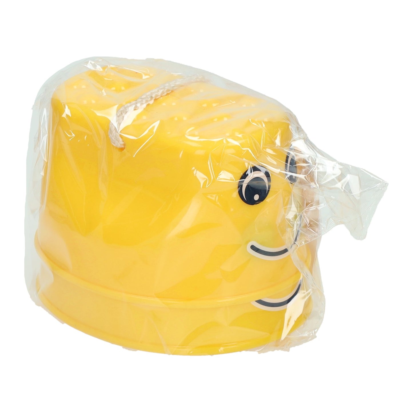 Bobinas amarillas sonrientes