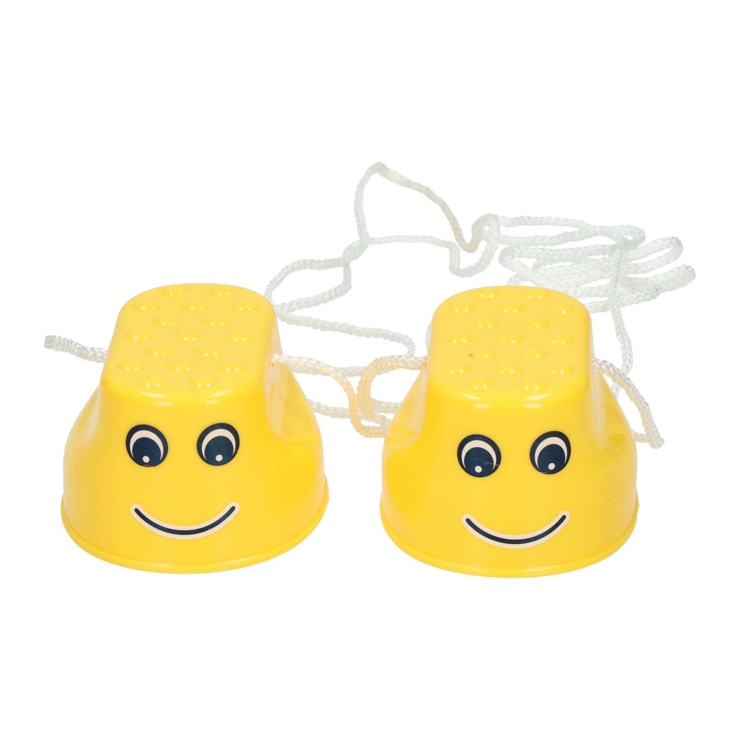 Bobinas amarillas sonrientes