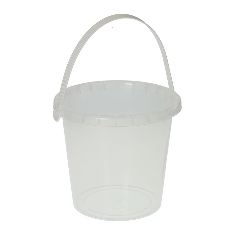 Balde transparente - 2 litros