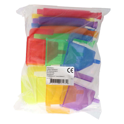 Imbuti colorati con manico