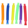 Tubos elásticos de colores - 6 uds.