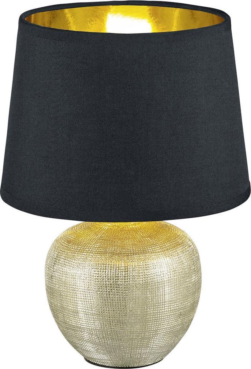 Lámpara de mesa Rl live your light reality luxor - color dorado - excl. 1x e14 - ip20